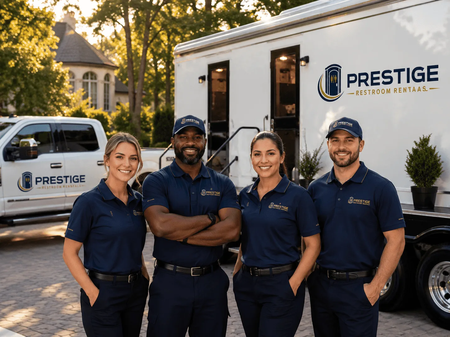 Trusted Luxury Portable Restrooms company in Gray, KY